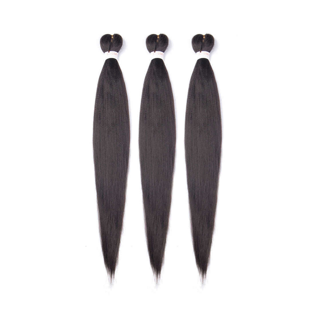 Pre-stretched EZ Braid Pre Stretched Braiding Hair 4# Yaki Synthetic Hair