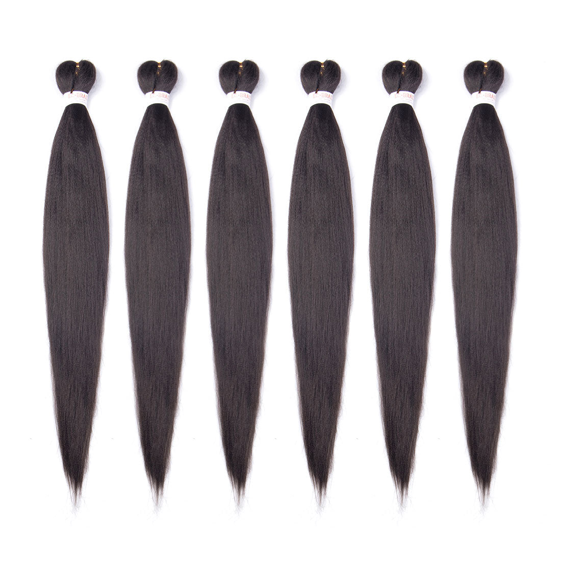 Pre-stretched EZ Braid Pre Stretched Braiding Hair 4# Yaki Synthetic Hair