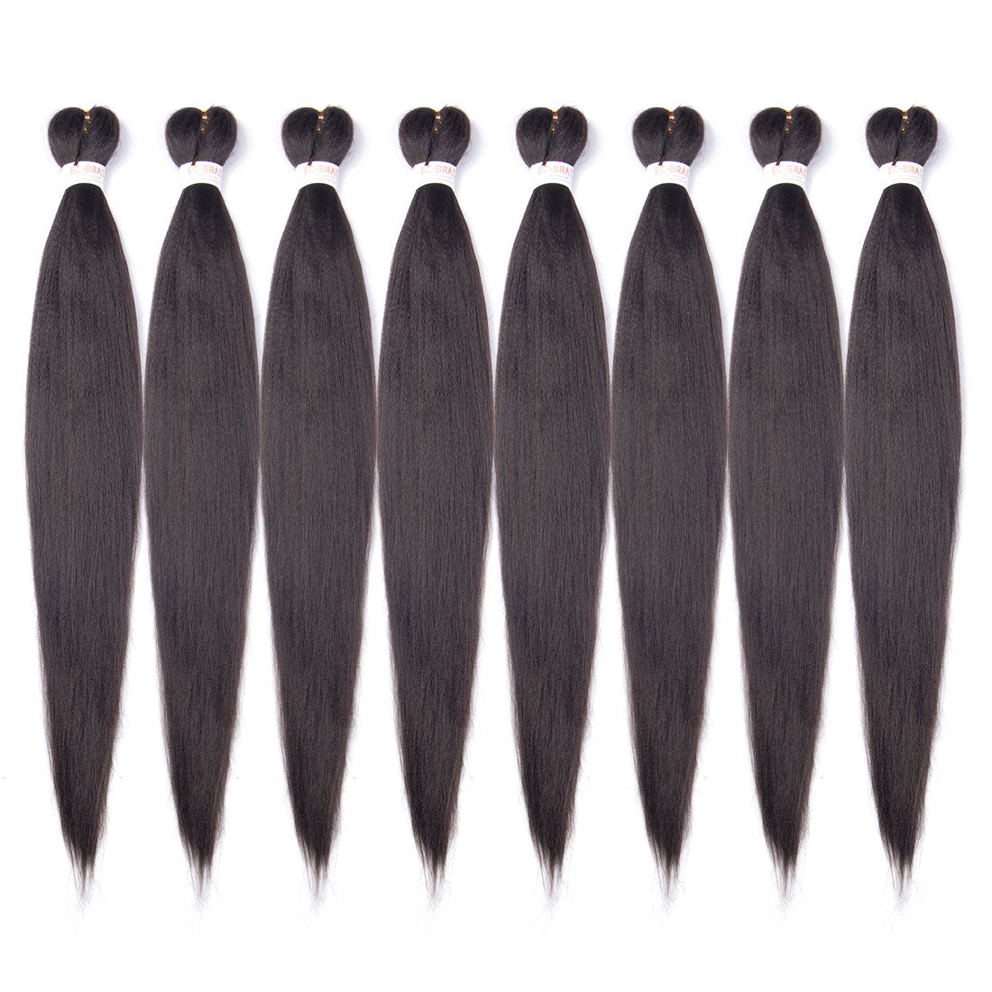 Pre-stretched EZ Braid Pre Stretched Braiding Hair 4# Yaki Synthetic Hair