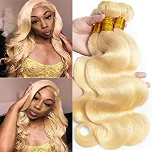613 Blonde Body Wave Bundle Virgin Human Hair(10A)