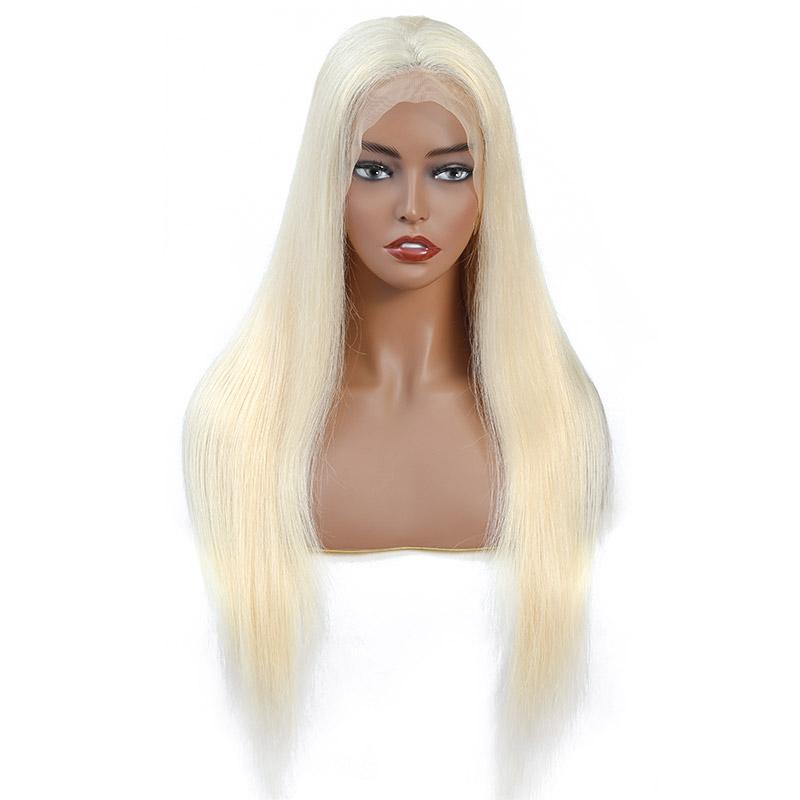 Blonde wigs human hair