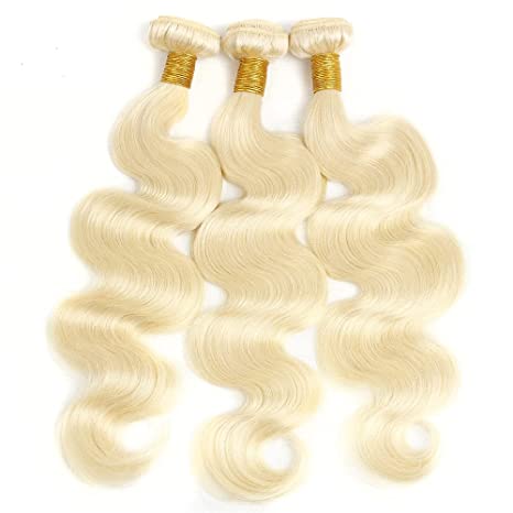 613 Blonde Body Wave Bundle Virgin Human Hair(10A)