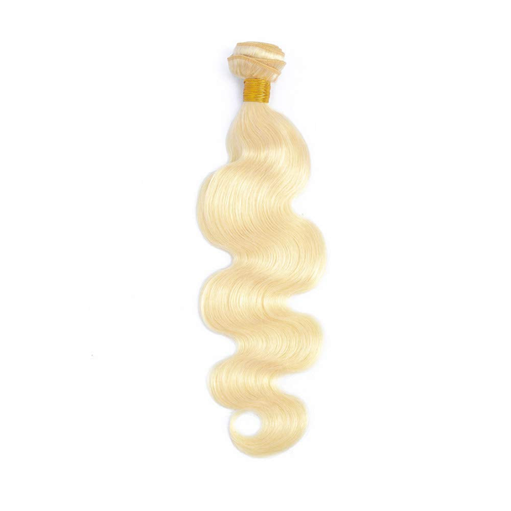 613 blonde body wave human hair bundle