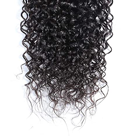 8A Kinky Wave 100% Brazilian Human Hair in Natural Black- 3 Bundles Deal available