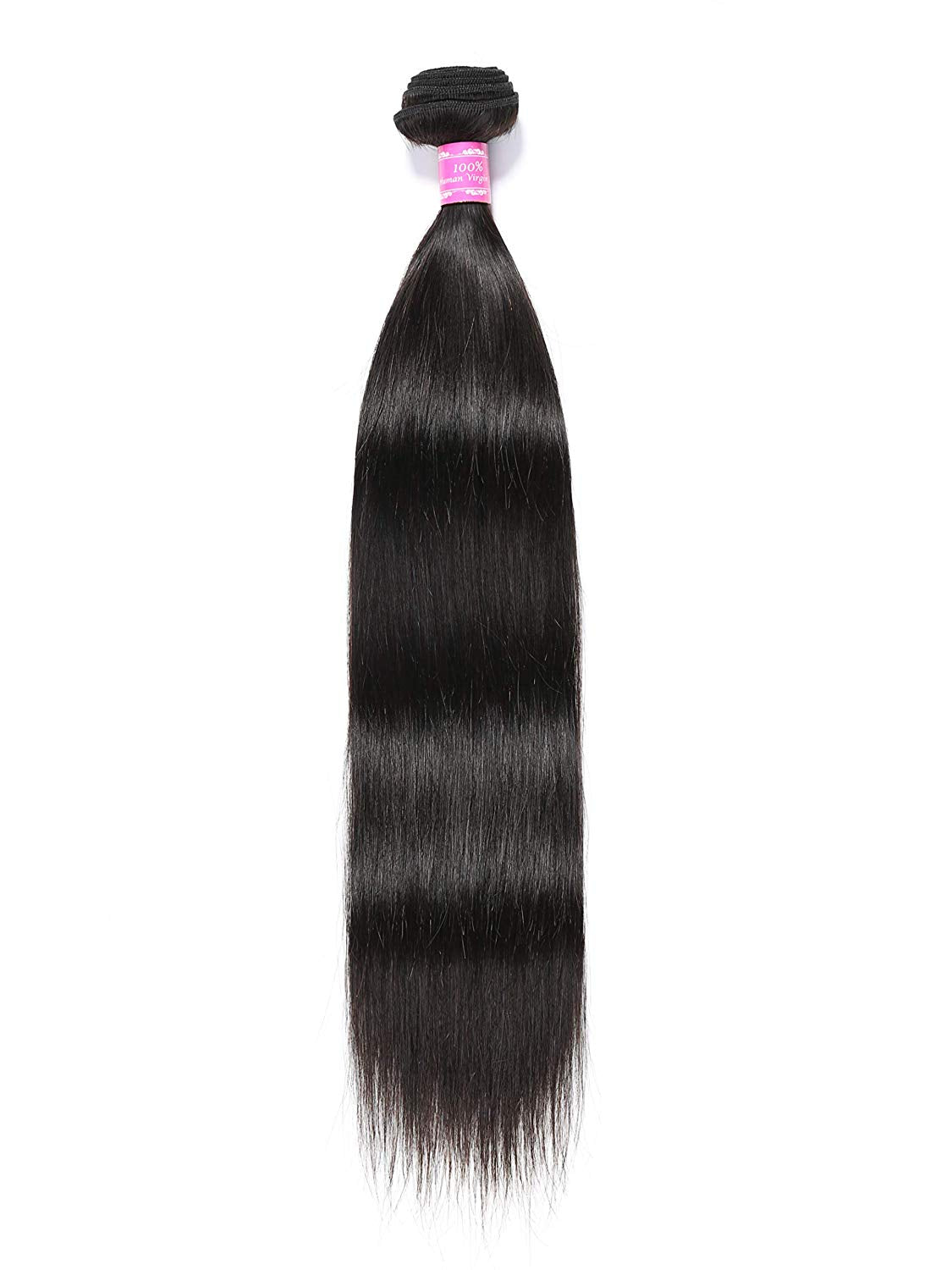 Riverwood 8A Brazilian Straight Human Hair Bundle Nature Black