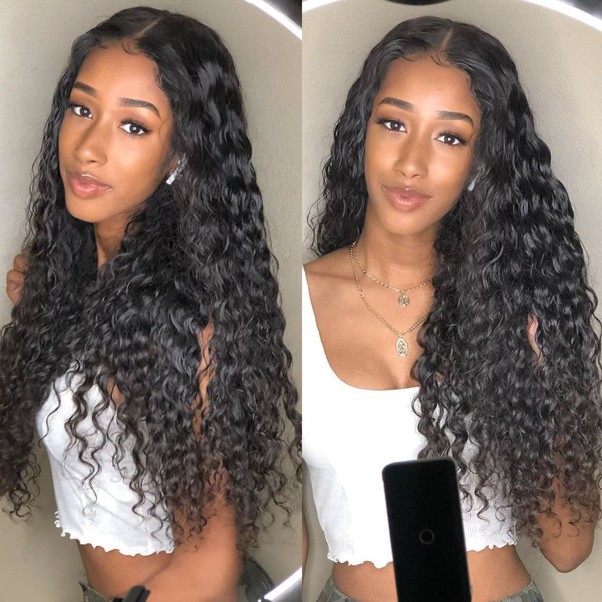 Riverwood Water Wigs 4x4 HD Lace Closure 150% Density Pre-Plucked Virgin Human Hair Wig